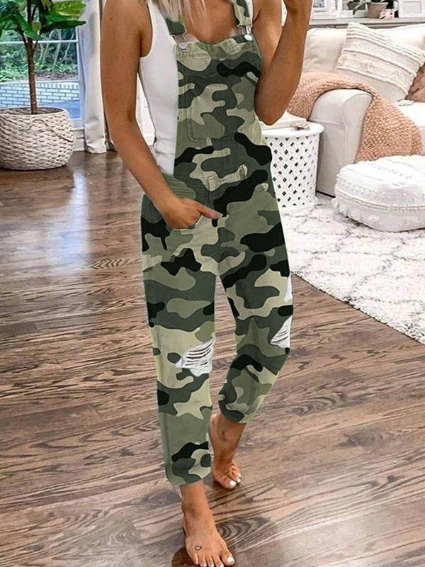 Tuta in denim per donna