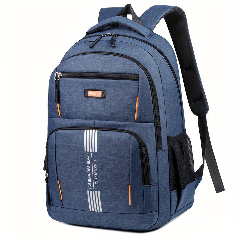 Zaino in pelle da uomo resistente