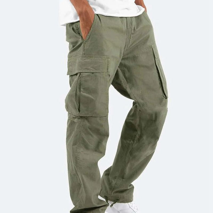 Pantaloni cargo da uomo flessibili e confortevoli