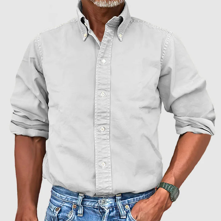 Camicia classica a maniche lunghe da uomo