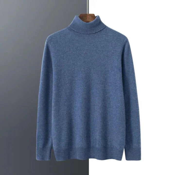 Maglione a collo alto da uomo: elegante strato dal look raffinato