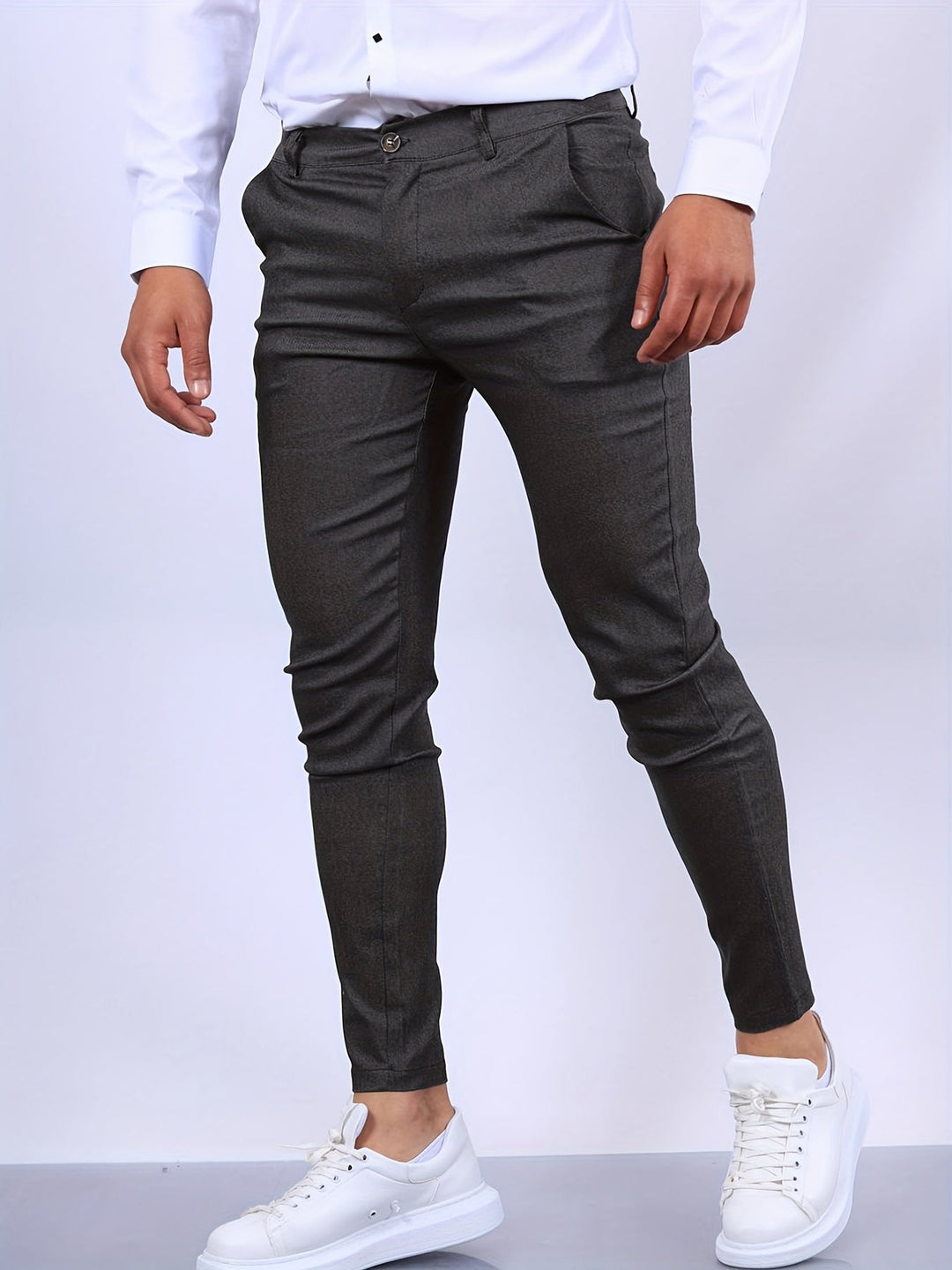 Pantaloni skinny elasticizzati da uomo