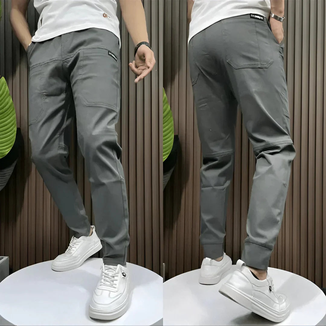 Pantaloni cargo elasticizzati