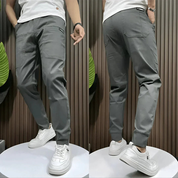 Pantaloni cargo elasticizzati