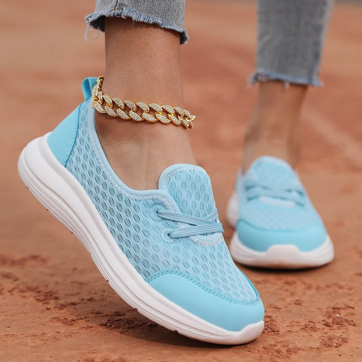 Scarpe ortopediche da donna con suola morbida e rete comfort