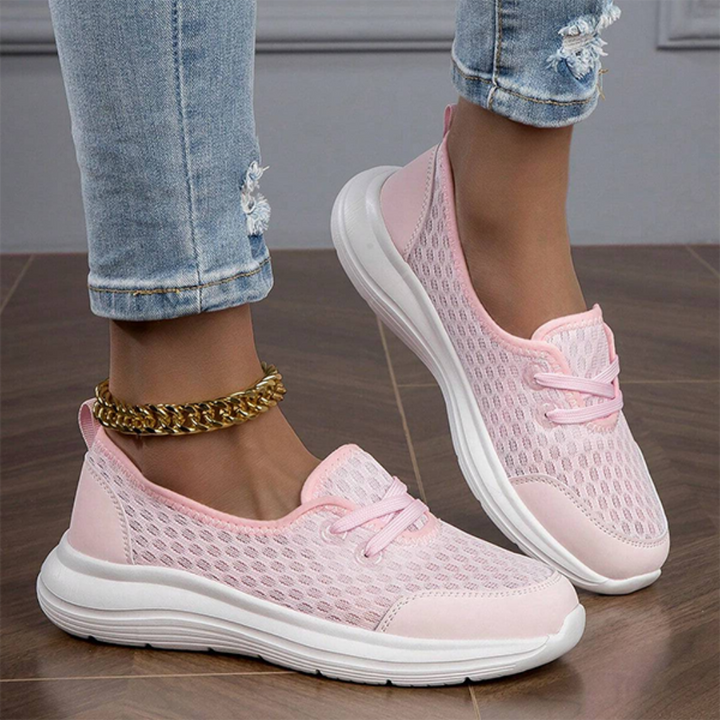 Scarpe ortopediche da donna con suola morbida e rete comfort