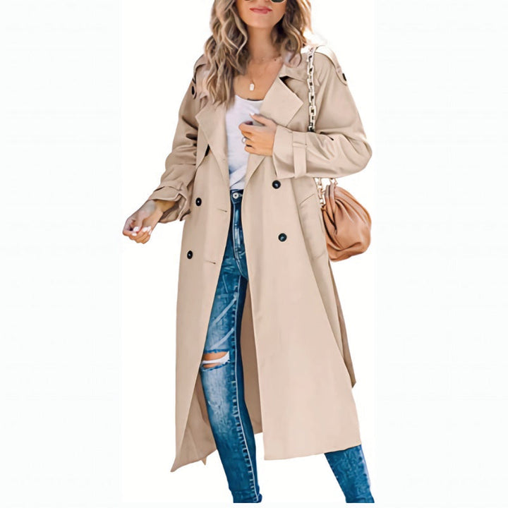 Trench lungo da donna