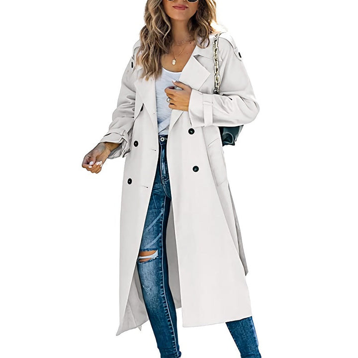 Trench lungo da donna