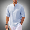 Elegante camicia di lino per il gentiluomo moderno