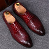 Scarpe da uomo allacciate in pelle