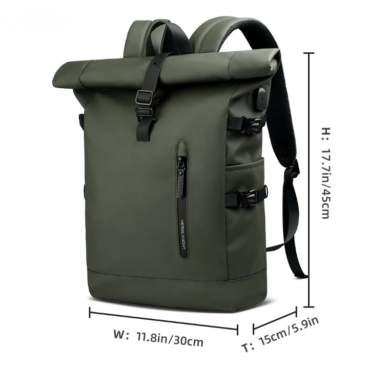 Borsa e zaino da bicicletta 3 in 1