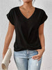 Maglietta casual a maniche corte da donna
