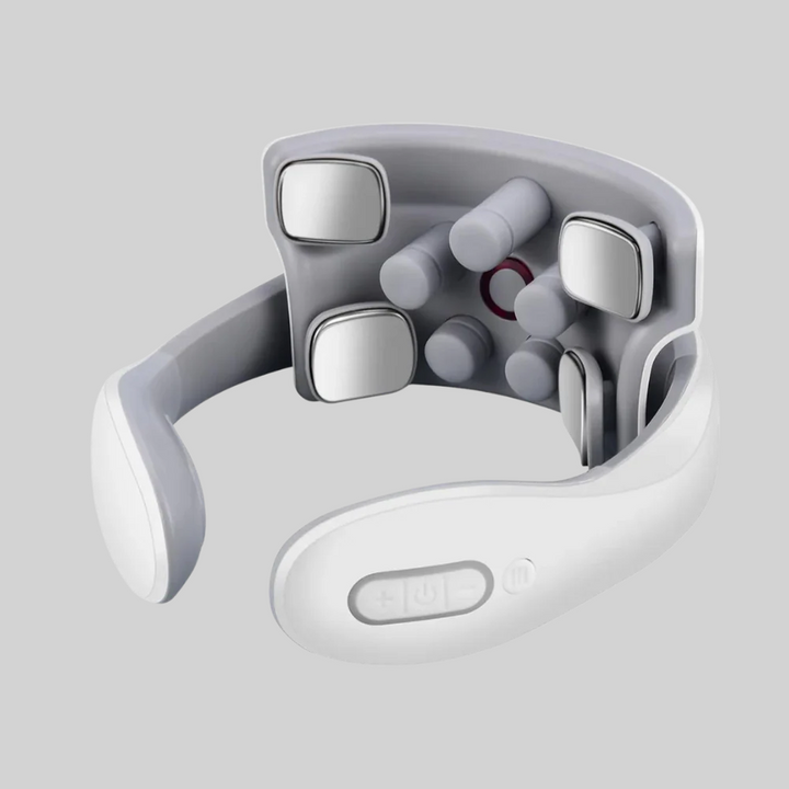 Massaggiatore per collo e spalle a quattro testine