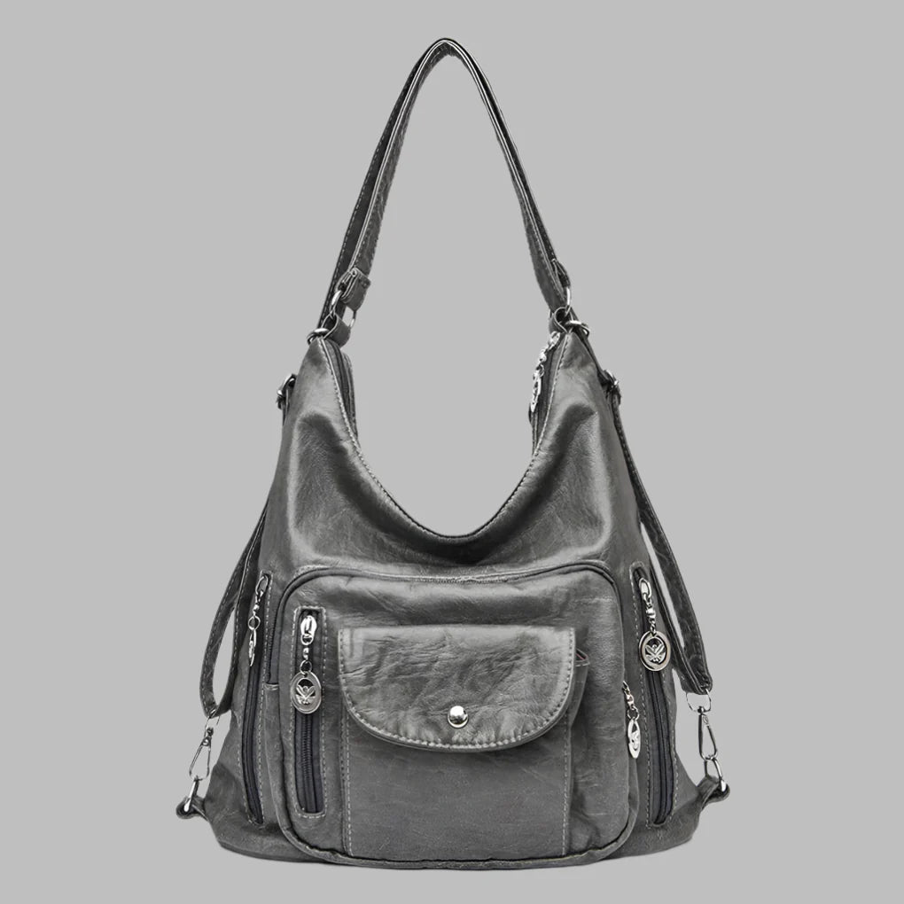 Borsa tote in pelle premium da donna