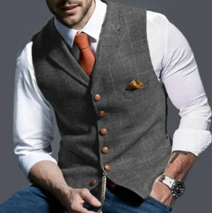 Elegante gilet da uomo