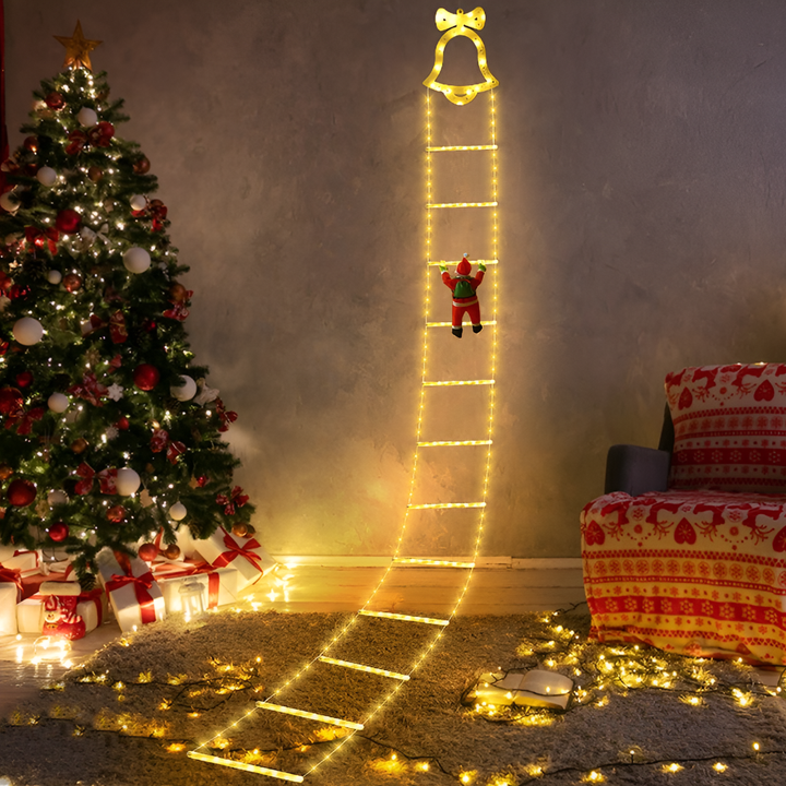 Decoración de Babbo Natale trepador