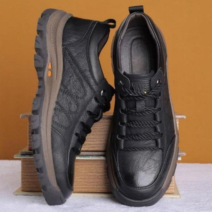 Scarpe ortopediche in pelle da uomo