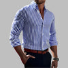 Camicia a righe da uomo