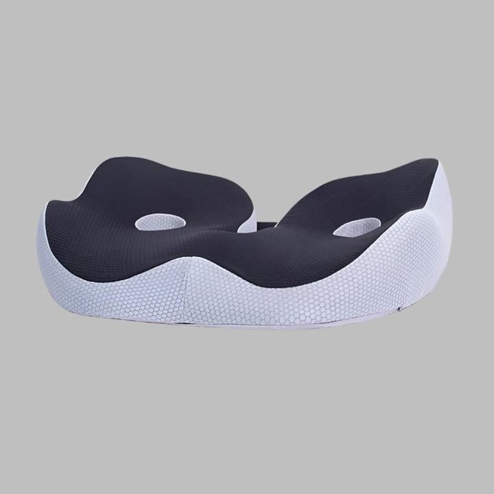Cuscino per seduta regolabile in memory foam con sollievo per le ossa ischiatiche
