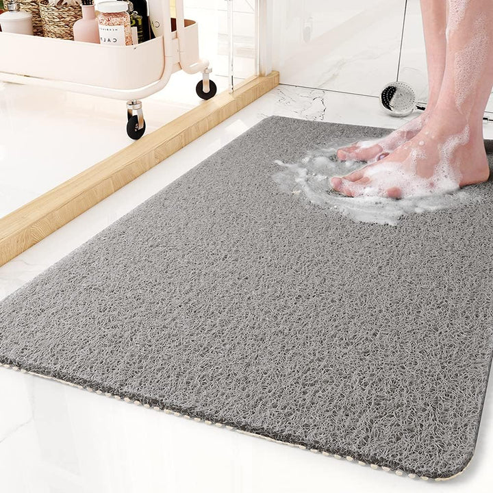 Tappeto da bagno antiscivolo in PVC con superficie morbida per massaggio ai piedi