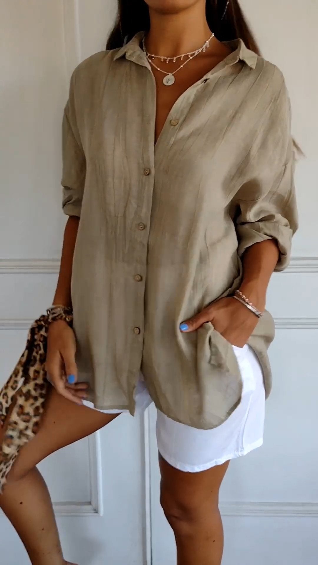 Camicia button down da donna