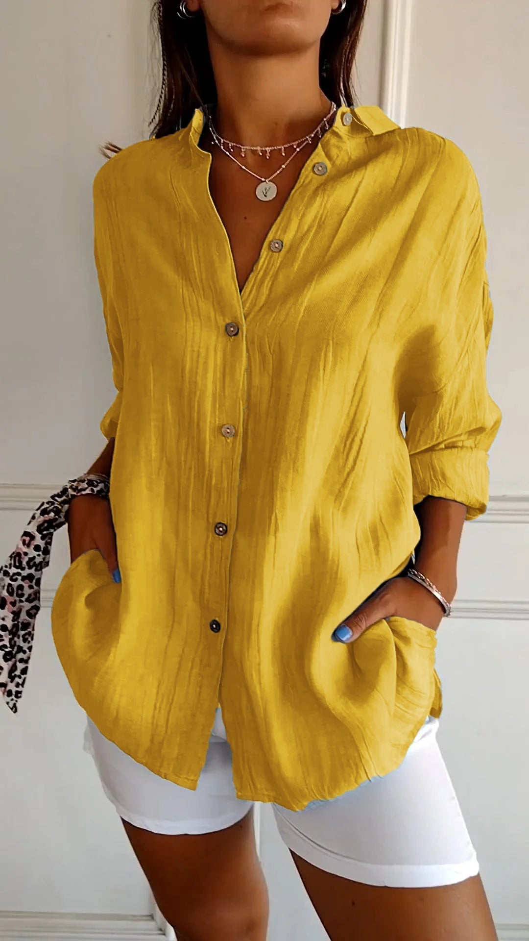 Camicia button down da donna