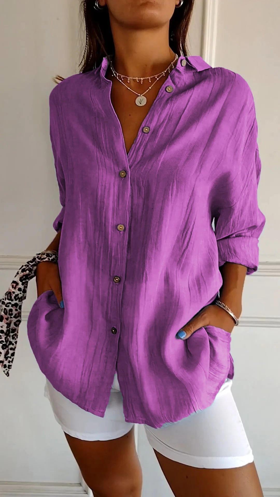 Camicia button down da donna