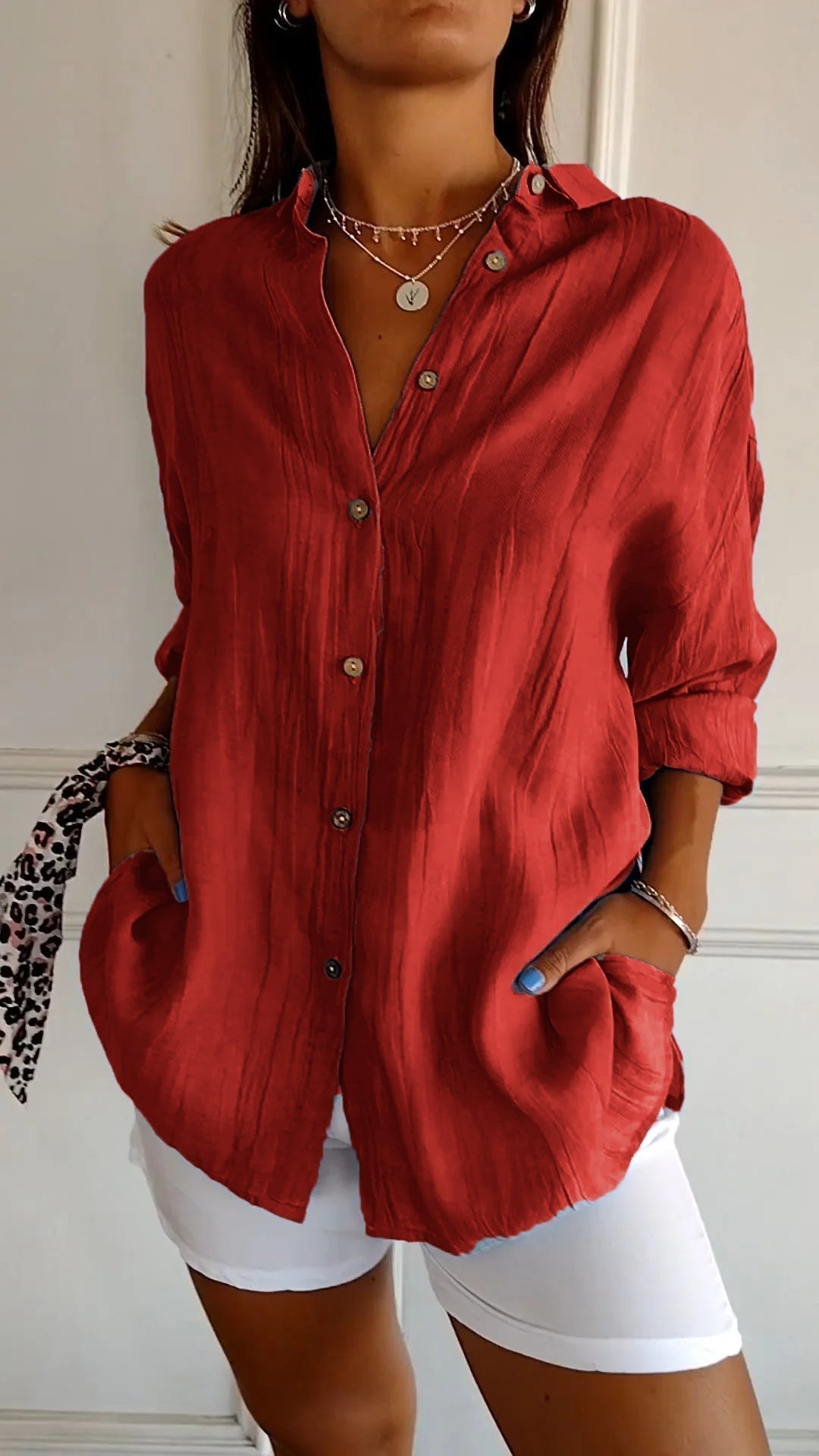 Camicia button down da donna