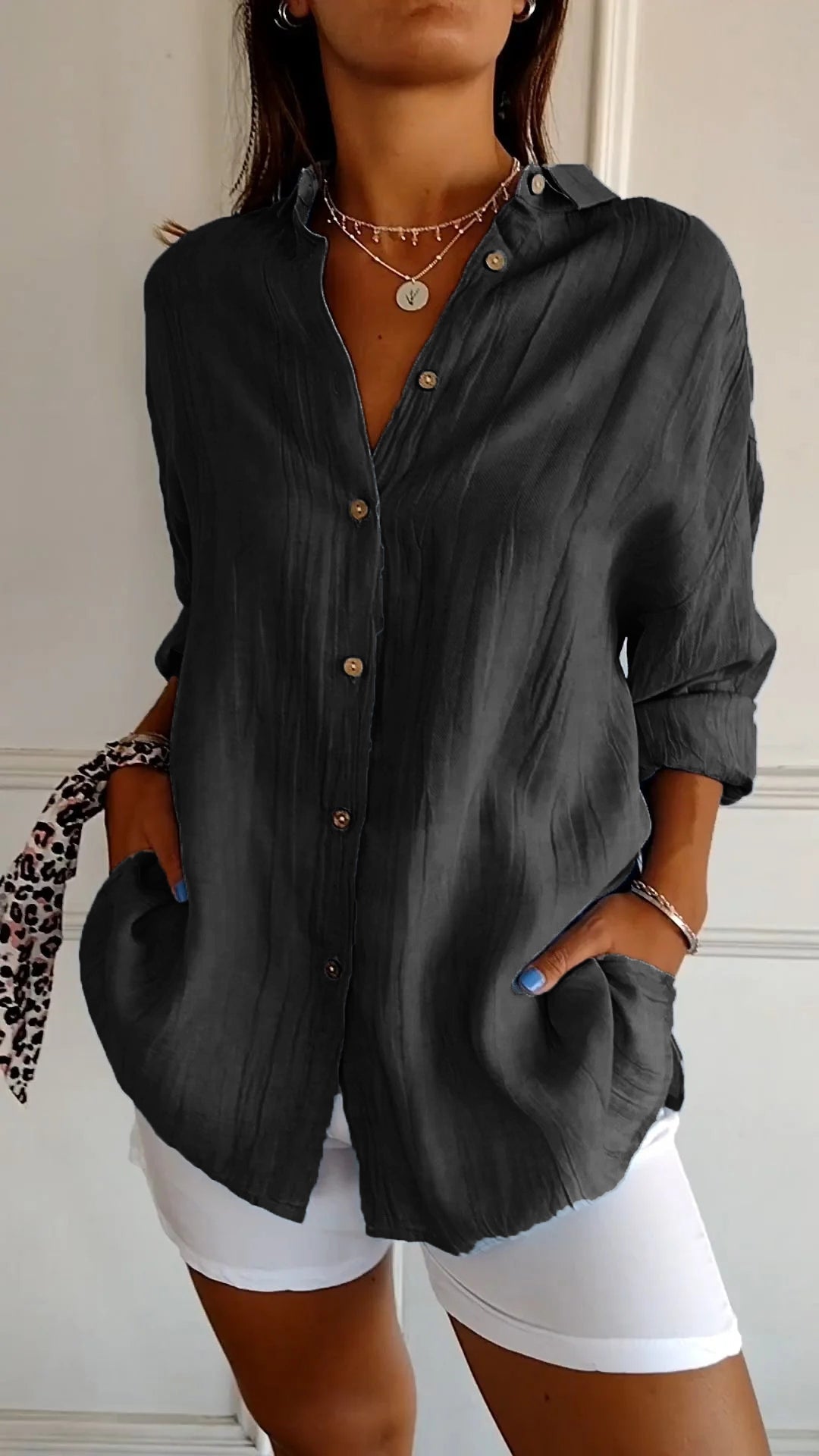 Camicia button down da donna