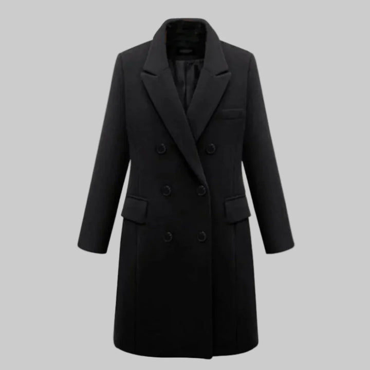 Cappotto invernale lungo da donna