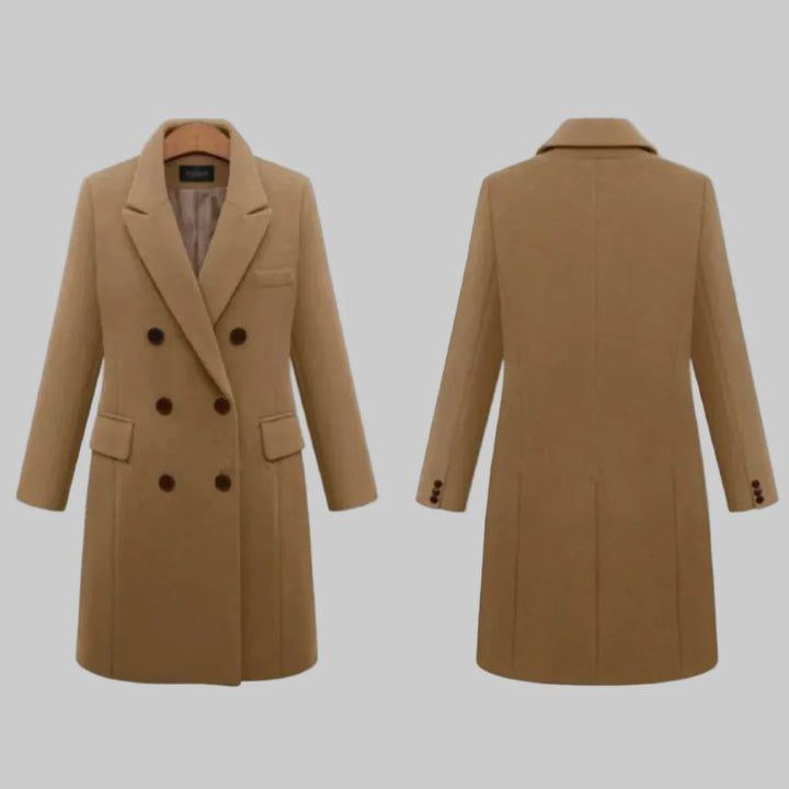 Cappotto invernale lungo da donna