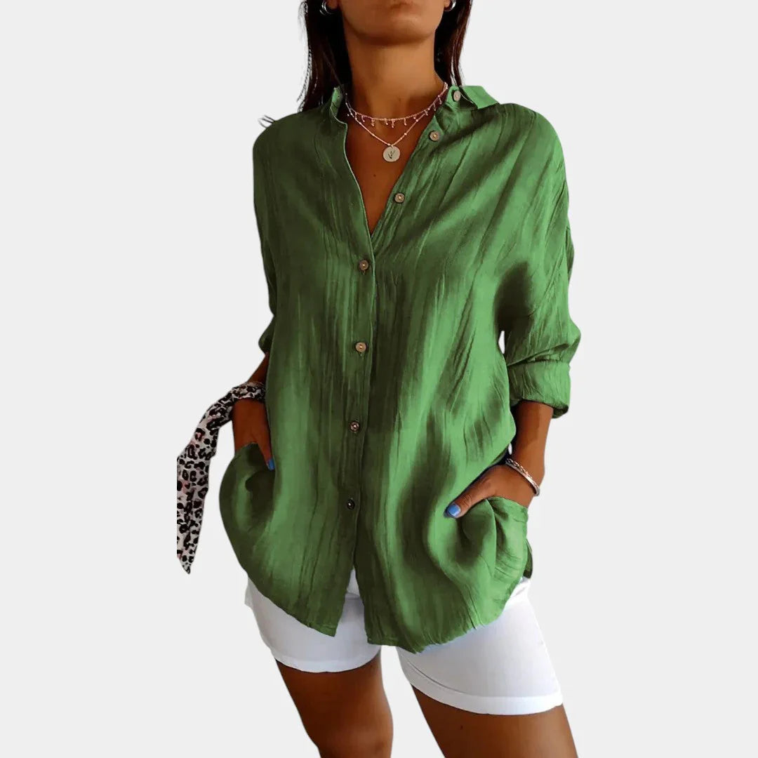 Blusa lunga elegante