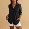 Blusa Leggera in Cotone e Lino per Donna: Eleganza e Comfort per Ogni Occasione