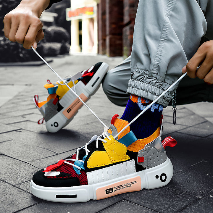 Scarpe da ginnastica a rete traspiranti per uomo