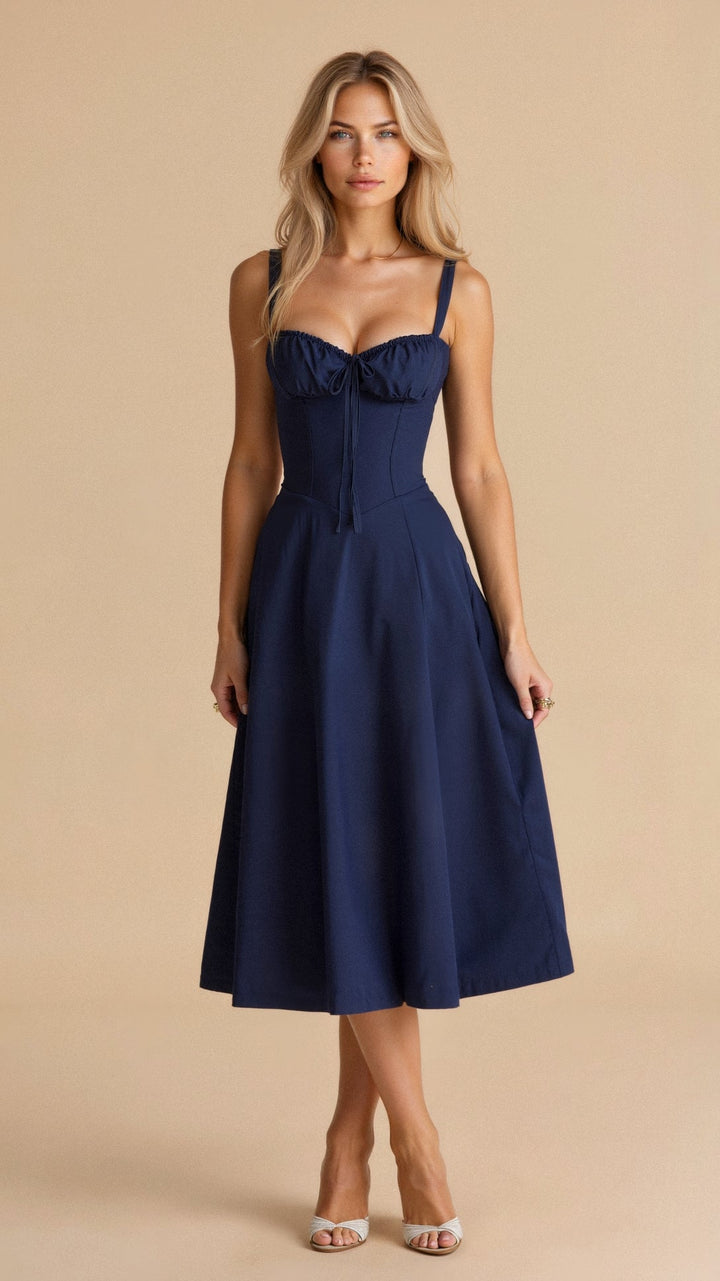 Abito con vita alta da donna