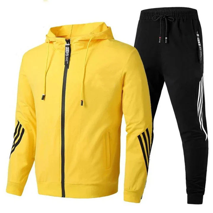 Tuta sportiva da uomo in lana