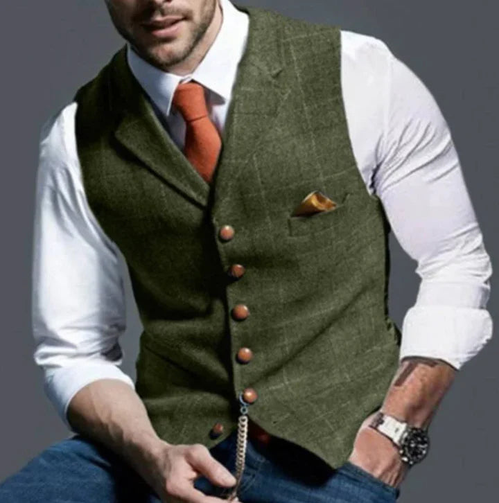 Elegante gilet da uomo