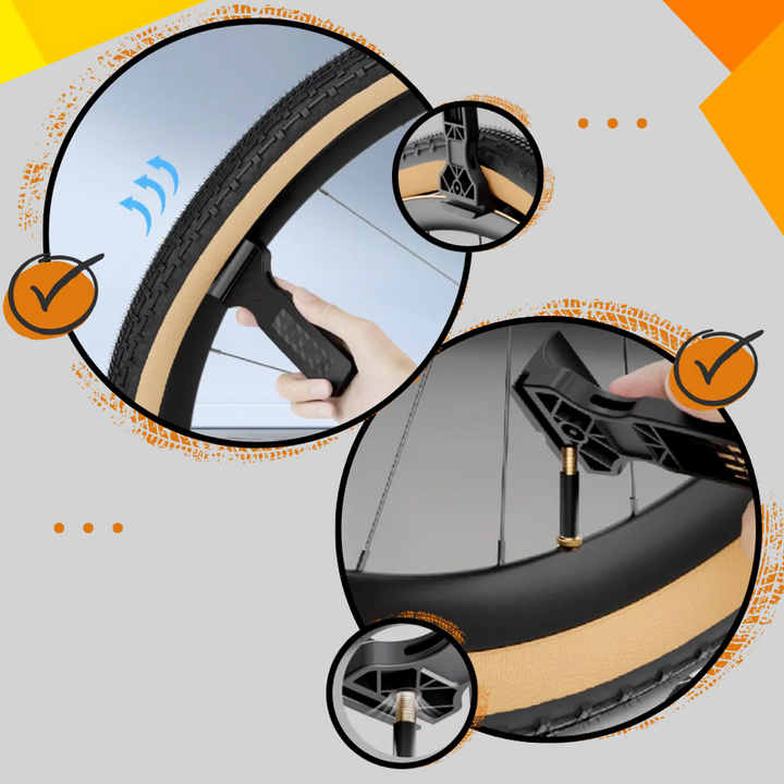 Leva per pneumatici per bicicletta: strumento compatto per la rimozione degli pneumatici