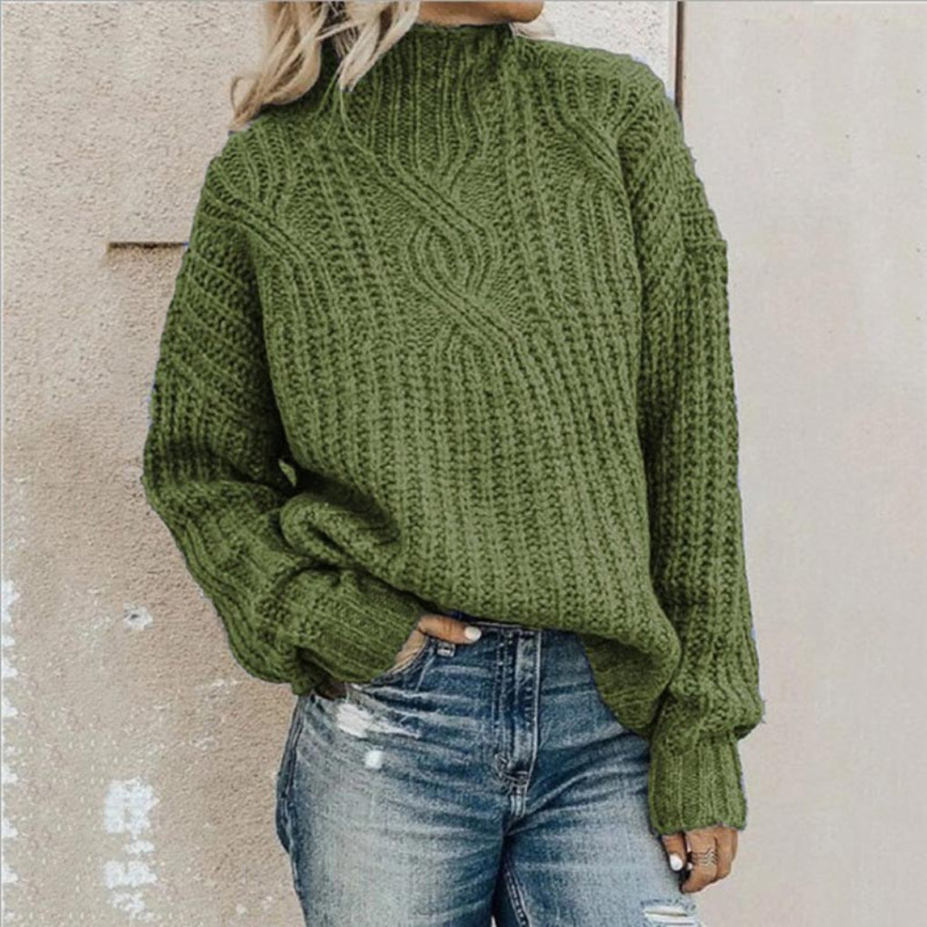 Maglione lavorato a maglia da donna