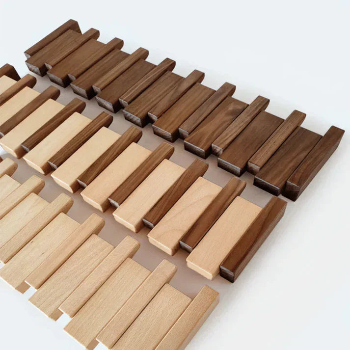 Appendiabiti in legno per pianoforte
