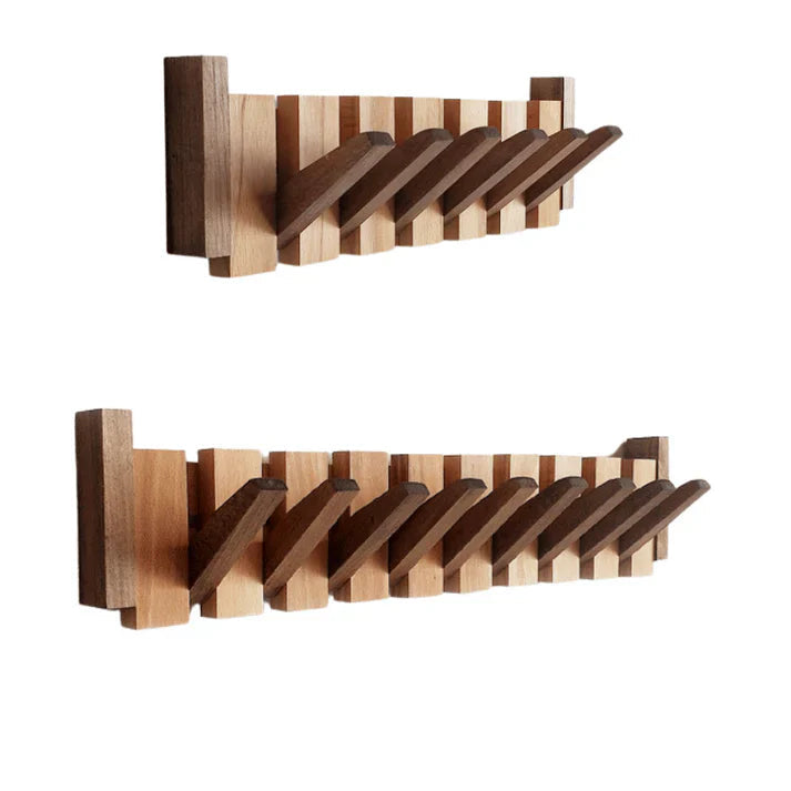 Appendiabiti in legno durevole in stile pianoforte