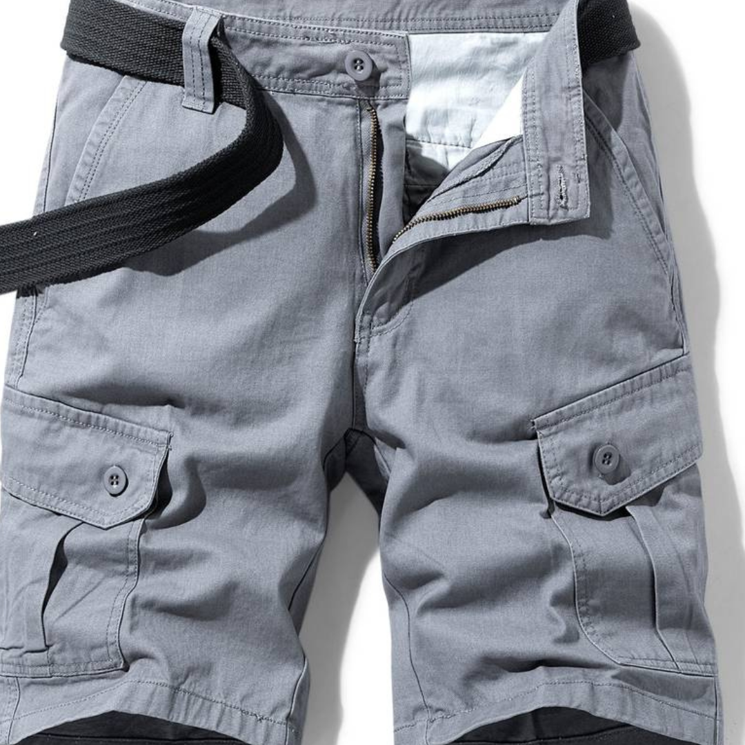 Pantaloncini da uomo multi-tasche e resistenti