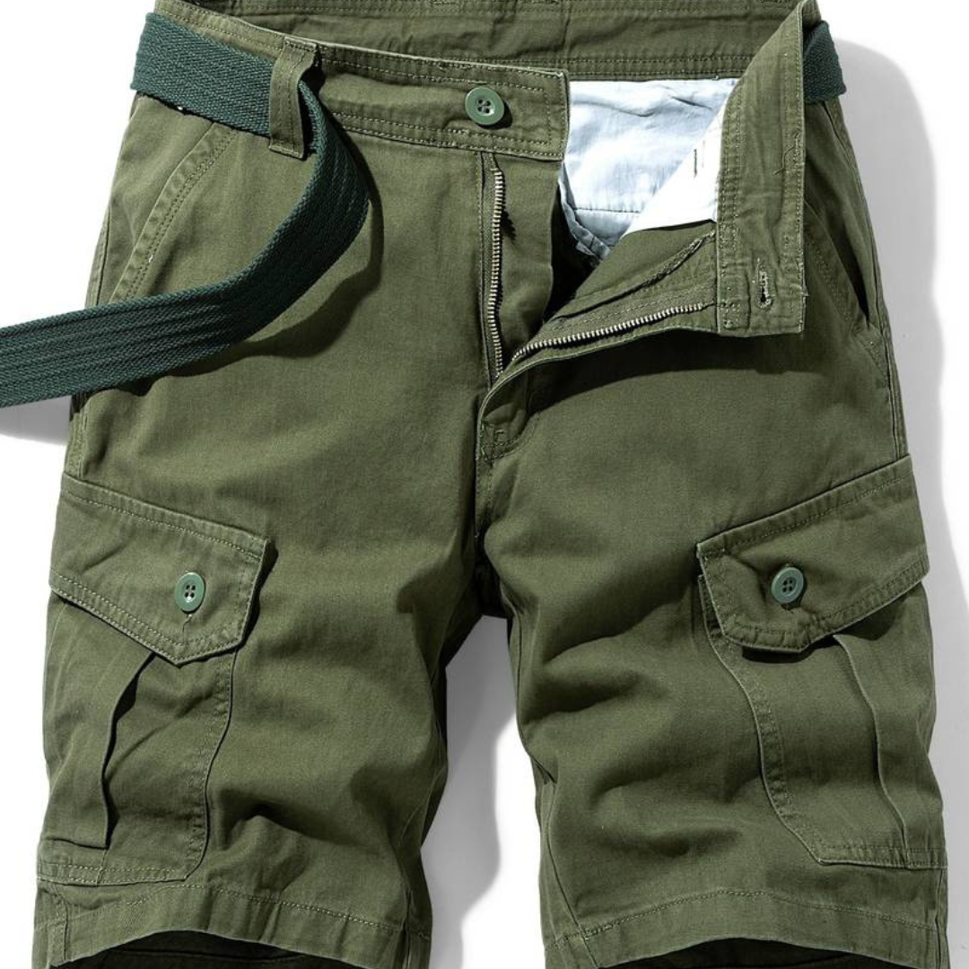 Pantaloncini da uomo multi-tasche e resistenti