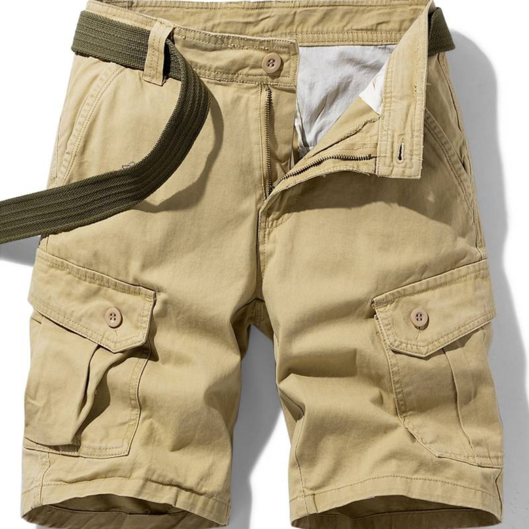 Pantaloncini da uomo multi-tasche e resistenti