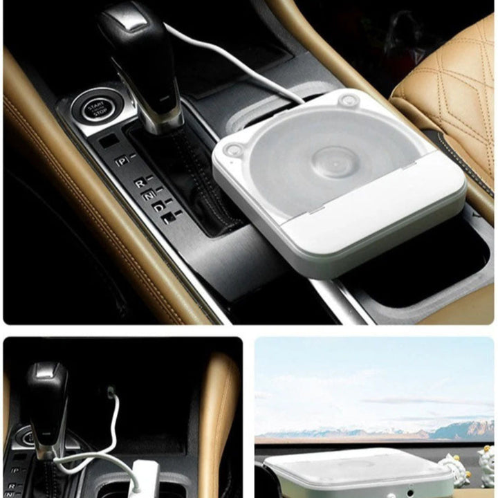 Lettore CD portatile per auto: audio di alta qualità in movimento