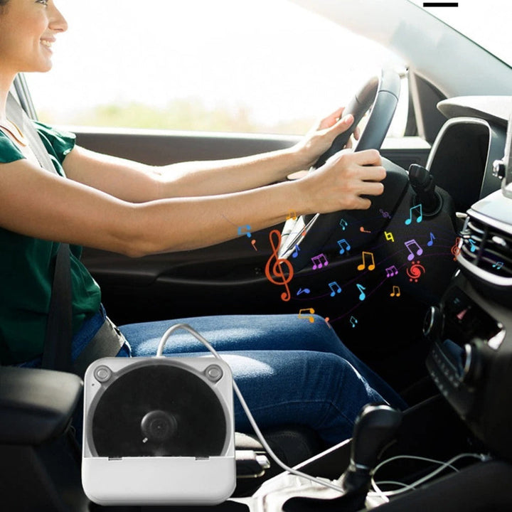 Lettore CD portatile per auto: audio di alta qualità in movimento