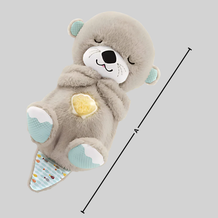 Peluche rilassante a forma di lontra – compagno di sonno rilassante