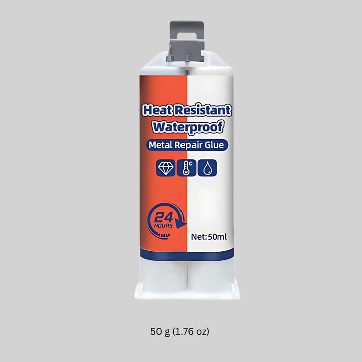Adesivo per riparazione metalli 50 g – Formula adesiva impermeabile