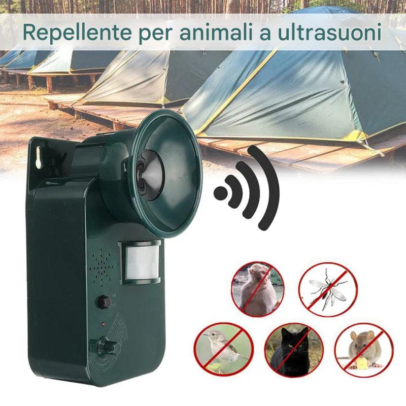 Repellente per animali e parassiti ad ultrasuoni da 5000 piedi quadrati
