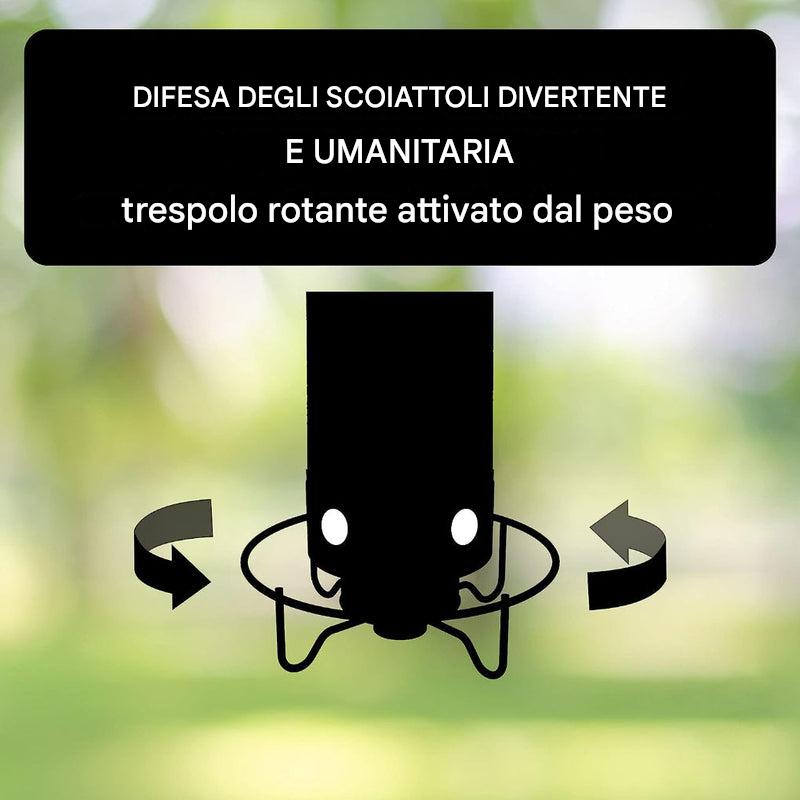 Mangiatoia per uccelli a prova di scoiattolo